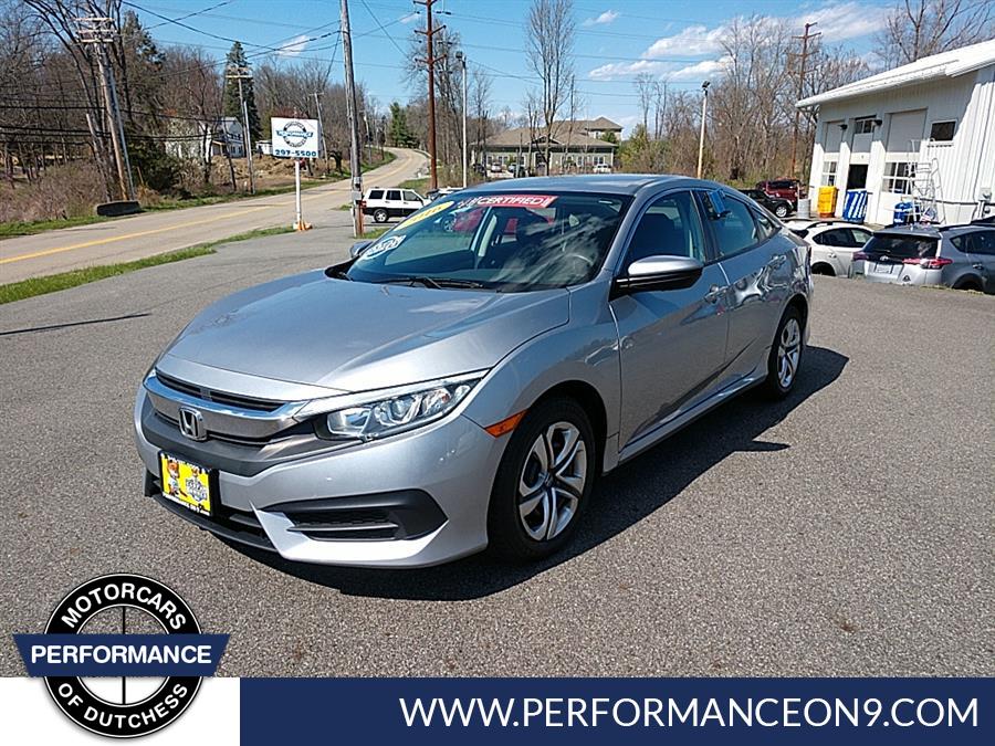 2016 Honda Civic Sedan 4dr CVT LX, available for sale in Wappingers Falls, New York | Performance Motor Cars. Wappingers Falls, New York 2016 Honda Civic Sedan 4dr CVT LX, available for sale in Wappingers Falls, New York | Performance Motor Cars. Wappingers Falls, New York