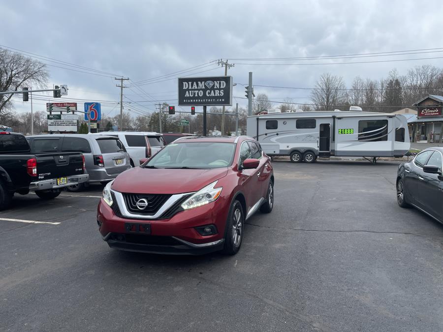 2016 Nissan Murano AWD 4dr SL, available for sale in Vernon, Connecticut | TD Automotive Enterprises LLC DBA Diamond Auto Cars. Vernon, Connecticut