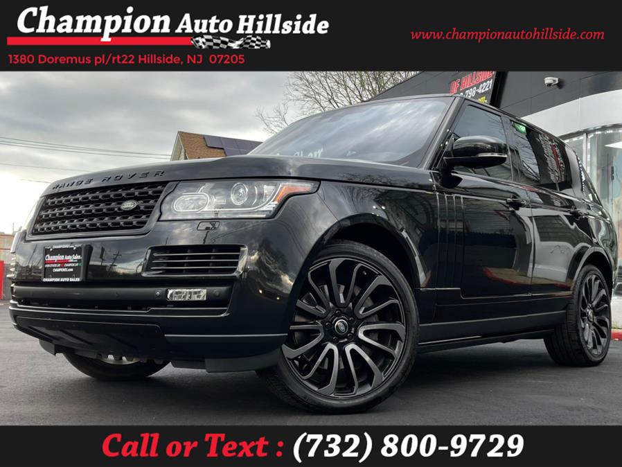 Used Land Rover Range Rover 4WD 4dr Supercharged 2015 | Champion Auto Hillside. Hillside, New Jersey Used Land Rover Range Rover 4WD 4dr Supercharged 2015 | Champion Auto Hillside. Hillside, New Jersey