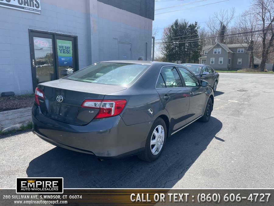 2013 Toyota Camry 4dr Sdn I4 LE, available for sale in S.Windsor, Connecticut | Empire Auto Wholesalers. S.Windsor, Connecticut 2013 Toyota Camry 4dr Sdn I4 LE, available for sale in S.Windsor, Connecticut | Empire Auto Wholesalers. S.Windsor, Connecticut