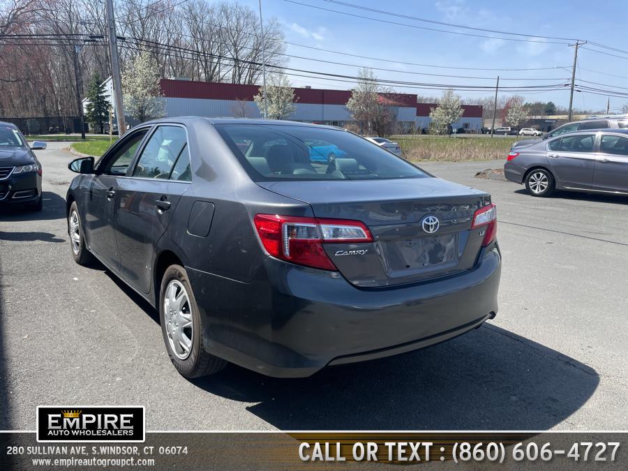 2013 Toyota Camry 4dr Sdn I4 LE, available for sale in S.Windsor, Connecticut | Empire Auto Wholesalers. S.Windsor, Connecticut 2013 Toyota Camry 4dr Sdn I4 LE, available for sale in S.Windsor, Connecticut | Empire Auto Wholesalers. S.Windsor, Connecticut