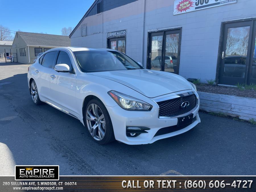 Used INFINITI Q70L 4dr Sdn V6 RWD 2016 | Empire Auto Wholesalers. S.Windsor, Connecticut