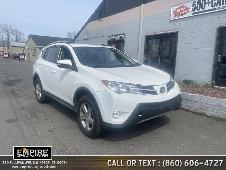 2015 Toyota RAV4 AWD 4dr XLE (Natl), available for sale in S.Windsor, Connecticut | Empire Auto Wholesalers. S.Windsor, Connecticut