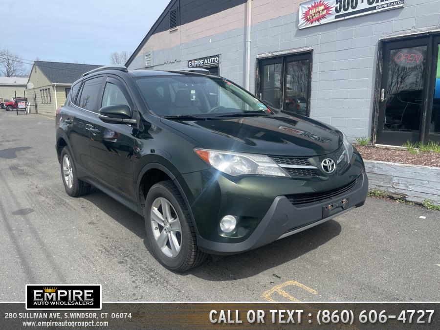 2013 Toyota RAV4 AWD 4dr XLE (Natl), available for sale in S.Windsor, Connecticut | Empire Auto Wholesalers. S.Windsor, Connecticut