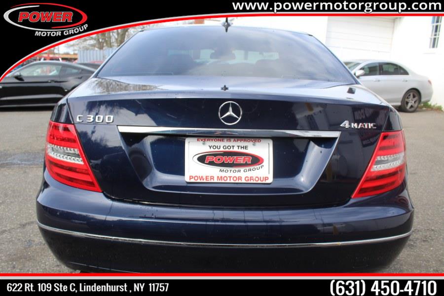 2013 Mercedes-Benz C-Class 4dr Sdn C300 Sport 4MATIC, available for sale in Lindenhurst, New York | Power Motor Group. Lindenhurst, New York 2013 Mercedes-Benz C-Class 4dr Sdn C300 Sport 4MATIC, available for sale in Lindenhurst, New York | Power Motor Group. Lindenhurst, New York