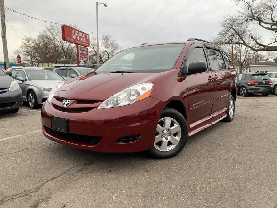 2008 Toyota Sienna 5dr 5-Pass Wheelchair Van LE FWD, available for sale in Springfield, Massachusetts | Absolute Motors Inc. Springfield, Massachusetts