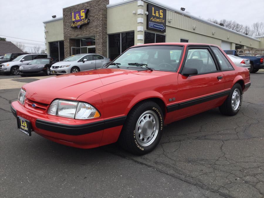 1990 Ford Mustang LX Notchback 5.0L, available for sale in Plantsville, Connecticut | L&S Automotive LLC. Plantsville, Connecticut