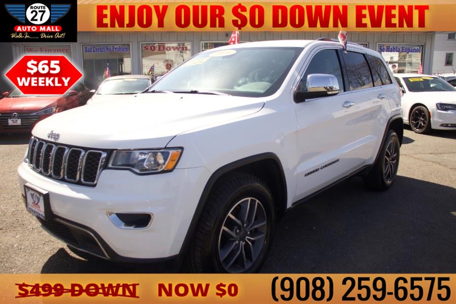 2019 Jeep Grand Cherokee Limited 4x4, available for sale in Linden, New Jersey | Route 27 Auto Mall. Linden, New Jersey 2019 Jeep Grand Cherokee Limited 4x4, available for sale in Linden, New Jersey | Route 27 Auto Mall. Linden, New Jersey