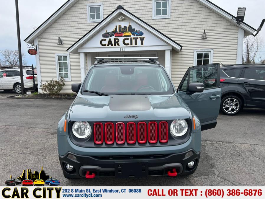 2018 Jeep Renegade Trailhawk 4x4, available for sale in East Windsor, Connecticut | Car City LLC. East Windsor, Connecticut 2018 Jeep Renegade Trailhawk 4x4, available for sale in East Windsor, Connecticut | Car City LLC. East Windsor, Connecticut