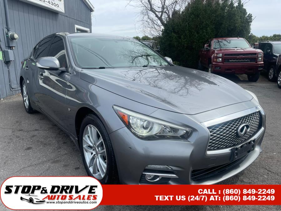 2014 Infiniti Q50 4dr Sdn AWD, available for sale in East Windsor, Connecticut | Stop & Drive Auto Sales. East Windsor, Connecticut 2014 Infiniti Q50 4dr Sdn AWD, available for sale in East Windsor, Connecticut | Stop & Drive Auto Sales. East Windsor, Connecticut