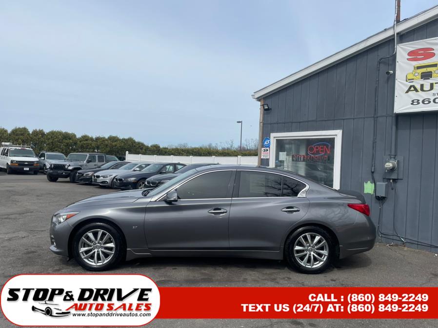 2014 Infiniti Q50 4dr Sdn AWD, available for sale in East Windsor, Connecticut | Stop & Drive Auto Sales. East Windsor, Connecticut 2014 Infiniti Q50 4dr Sdn AWD, available for sale in East Windsor, Connecticut | Stop & Drive Auto Sales. East Windsor, Connecticut