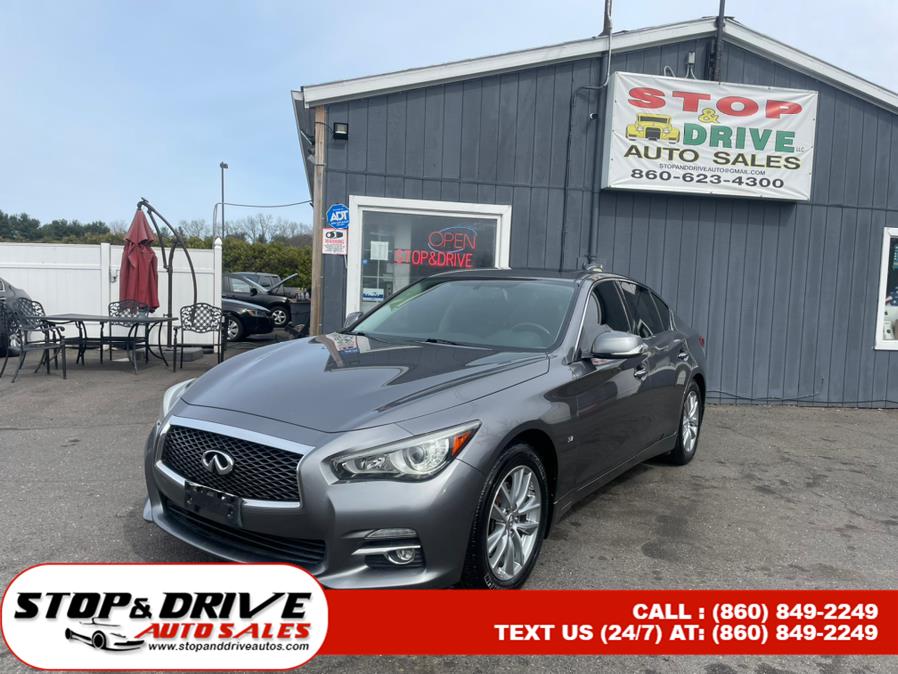 2014 Infiniti Q50 4dr Sdn AWD, available for sale in East Windsor, Connecticut | Stop & Drive Auto Sales. East Windsor, Connecticut 2014 Infiniti Q50 4dr Sdn AWD, available for sale in East Windsor, Connecticut | Stop & Drive Auto Sales. East Windsor, Connecticut
