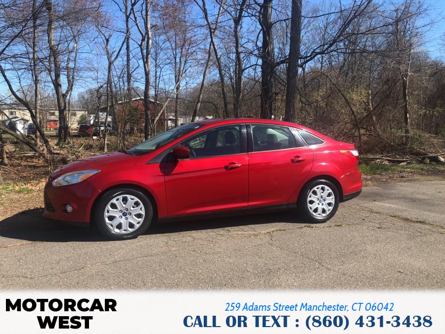 Used Ford Focus 4dr Sdn SE 2012 | Motorcar West. Manchester, Connecticut