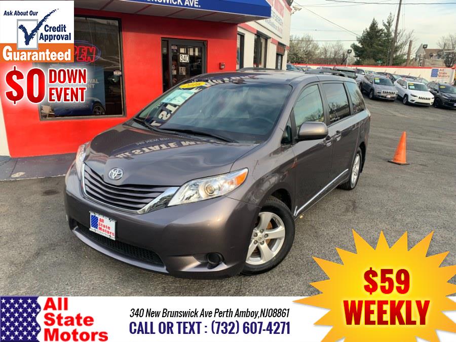 2016 Toyota Sienna 5dr 7-Pass Van LE AAS FWD (Natl), available for sale in Perth Amboy, New Jersey | All State Motor Inc. Perth Amboy, New Jersey