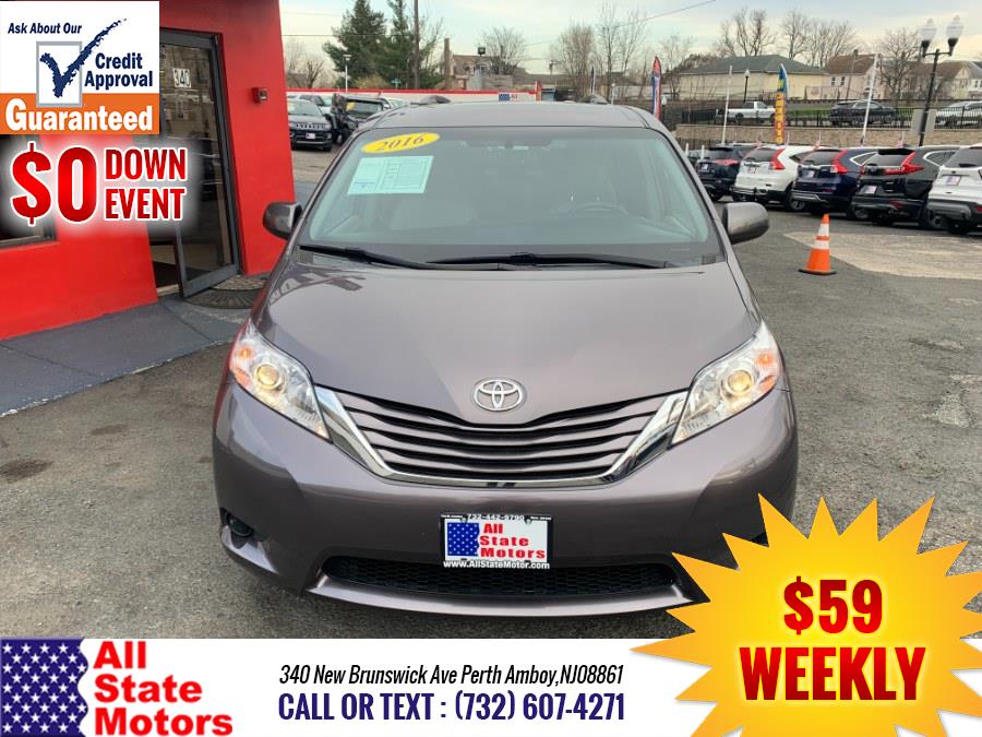 2016 Toyota Sienna 5dr 7-Pass Van LE AAS FWD (Natl), available for sale in Perth Amboy, New Jersey | All State Motor Inc. Perth Amboy, New Jersey 2016 Toyota Sienna 5dr 7-Pass Van LE AAS FWD (Natl), available for sale in Perth Amboy, New Jersey | All State Motor Inc. Perth Amboy, New Jersey