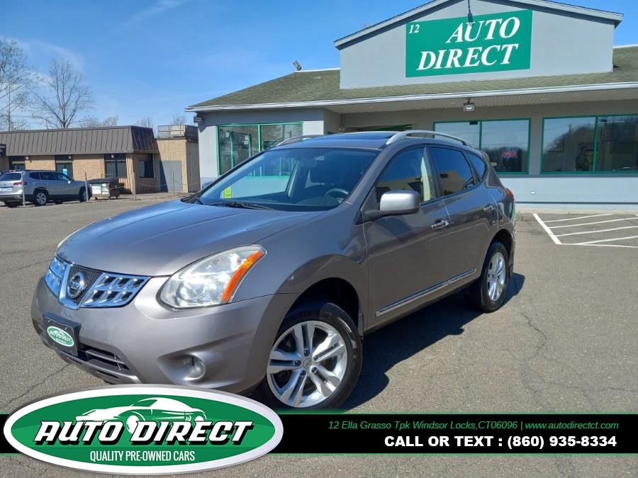 2013 Nissan Rogue AWD 4dr S, available for sale in Windsor Locks, Connecticut | Auto Direct LLC. Windsor Locks, Connecticut