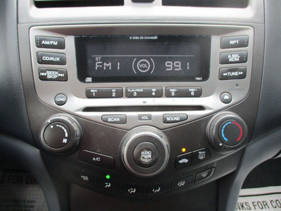 2007 Honda Accord Sdn 4dr V6 AT LX SE, available for sale in Meriden, Connecticut | Cos Central Auto. Meriden, Connecticut 2007 Honda Accord Sdn 4dr V6 AT LX SE, available for sale in Meriden, Connecticut | Cos Central Auto. Meriden, Connecticut
