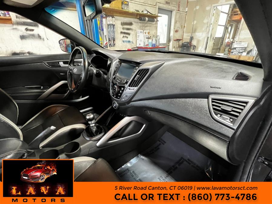 2016 Hyundai Veloster 3dr Cpe Man Turbo, available for sale in Canton, Connecticut | Lava Motors. Canton, Connecticut 2016 Hyundai Veloster 3dr Cpe Man Turbo, available for sale in Canton, Connecticut | Lava Motors. Canton, Connecticut