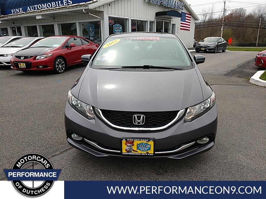 Used Honda Civic Sedan 4dr CVT EX-L 2015 | Performance Motorcars Inc. Wappingers Falls, New York Used Honda Civic Sedan 4dr CVT EX-L 2015 | Performance Motorcars Inc. Wappingers Falls, New York