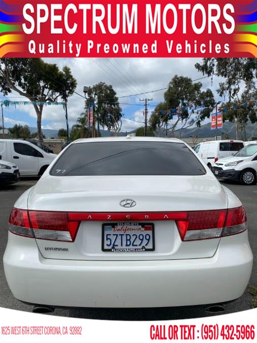2007 Hyundai Azera 4dr Sdn 3.3L GLS w/XM, available for sale in Corona, California | Spectrum Motors. Corona, California 2007 Hyundai Azera 4dr Sdn 3.3L GLS w/XM, available for sale in Corona, California | Spectrum Motors. Corona, California