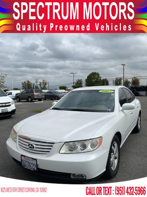 2007 Hyundai Azera 4dr Sdn 3.3L GLS w/XM, available for sale in Corona, California | Spectrum Motors. Corona, California