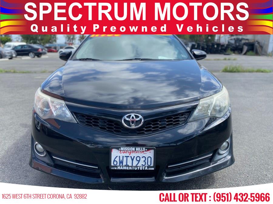 Used Toyota Camry 4dr Sdn I4 Auto SE (Natl) 2012 | Spectrum Motors. Corona, California