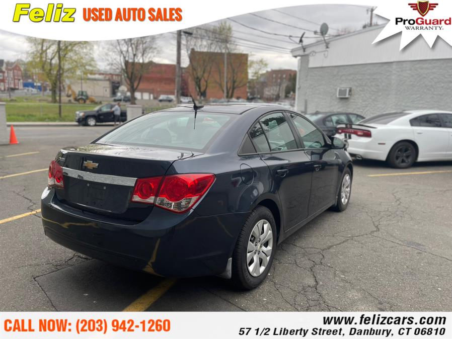 2014 Chevrolet Cruze 4dr Sdn Auto LS, available for sale in Danbury, Connecticut | Feliz Used Auto Sales. Danbury, Connecticut 2014 Chevrolet Cruze 4dr Sdn Auto LS, available for sale in Danbury, Connecticut | Feliz Used Auto Sales. Danbury, Connecticut