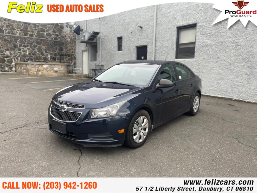 2014 Chevrolet Cruze 4dr Sdn Auto LS, available for sale in Danbury, Connecticut | Feliz Used Auto Sales. Danbury, Connecticut 2014 Chevrolet Cruze 4dr Sdn Auto LS, available for sale in Danbury, Connecticut | Feliz Used Auto Sales. Danbury, Connecticut