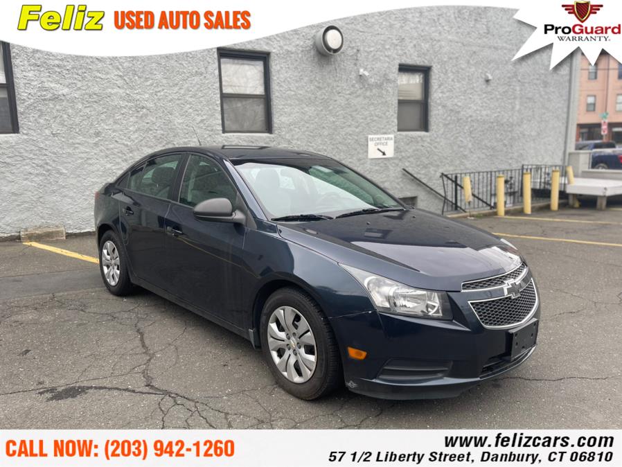 2014 Chevrolet Cruze 4dr Sdn Auto LS, available for sale in Danbury, Connecticut | Feliz Used Auto Sales. Danbury, Connecticut 2014 Chevrolet Cruze 4dr Sdn Auto LS, available for sale in Danbury, Connecticut | Feliz Used Auto Sales. Danbury, Connecticut