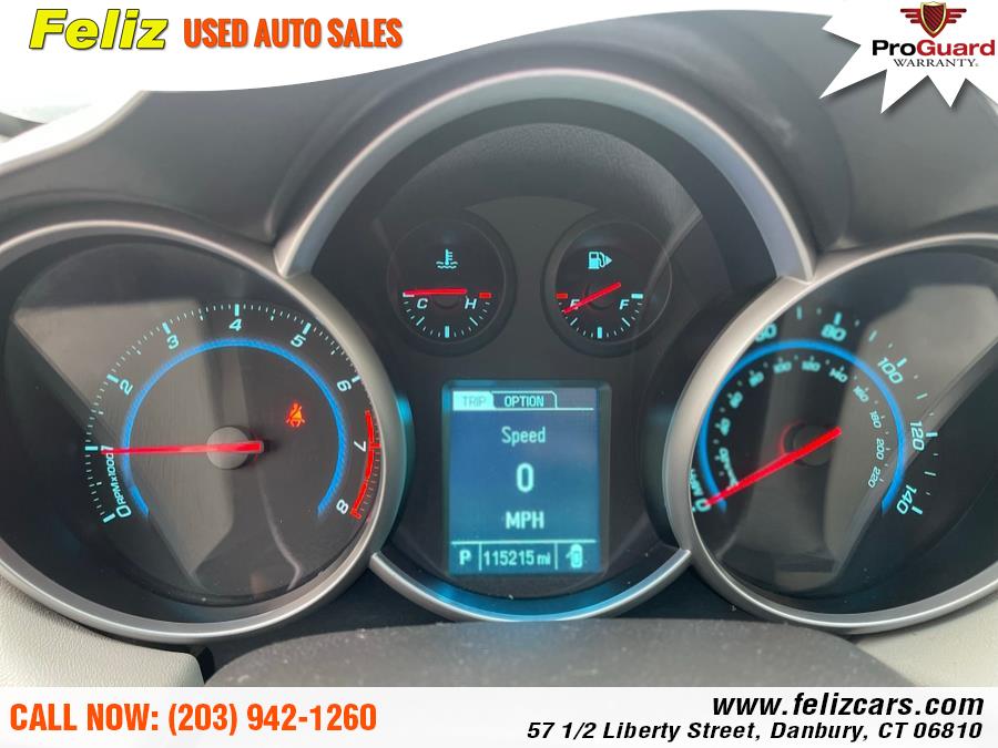 2014 Chevrolet Cruze 4dr Sdn Auto LS, available for sale in Danbury, Connecticut | Feliz Used Auto Sales. Danbury, Connecticut 2014 Chevrolet Cruze 4dr Sdn Auto LS, available for sale in Danbury, Connecticut | Feliz Used Auto Sales. Danbury, Connecticut