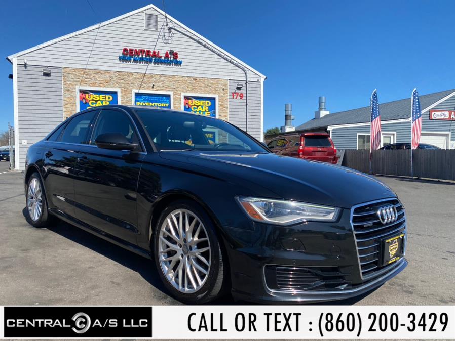 2016 Audi A6 4dr Sdn quattro 2.0T Premium, available for sale in East Windsor, Connecticut | Central A/S LLC. East Windsor, Connecticut