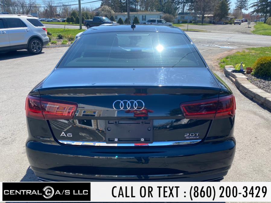 2016 Audi A6 4dr Sdn quattro 2.0T Premium, available for sale in East Windsor, Connecticut | Central A/S LLC. East Windsor, Connecticut 2016 Audi A6 4dr Sdn quattro 2.0T Premium, available for sale in East Windsor, Connecticut | Central A/S LLC. East Windsor, Connecticut