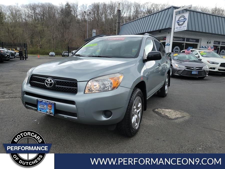 Used Toyota RAV4 4WD 4dr 4-cyl (Natl) 2007 | Performance Motorcars Inc. Wappingers Falls, New York Used Toyota RAV4 4WD 4dr 4-cyl (Natl) 2007 | Performance Motorcars Inc. Wappingers Falls, New York