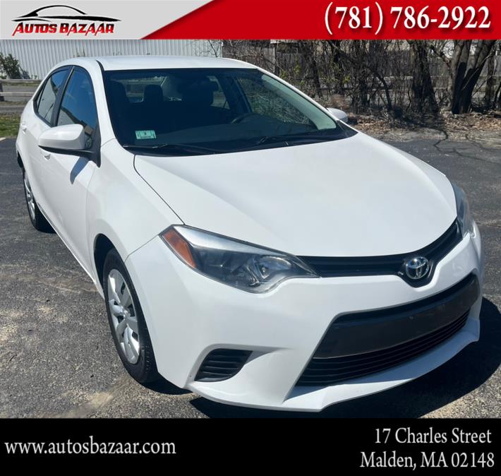 2016 Toyota Corolla 4dr Sdn CVT LE Plus (Natl), available for sale in Malden, Massachusetts | Auto Bazaar. Malden, Massachusetts 2016 Toyota Corolla 4dr Sdn CVT LE Plus (Natl), available for sale in Malden, Massachusetts | Auto Bazaar. Malden, Massachusetts