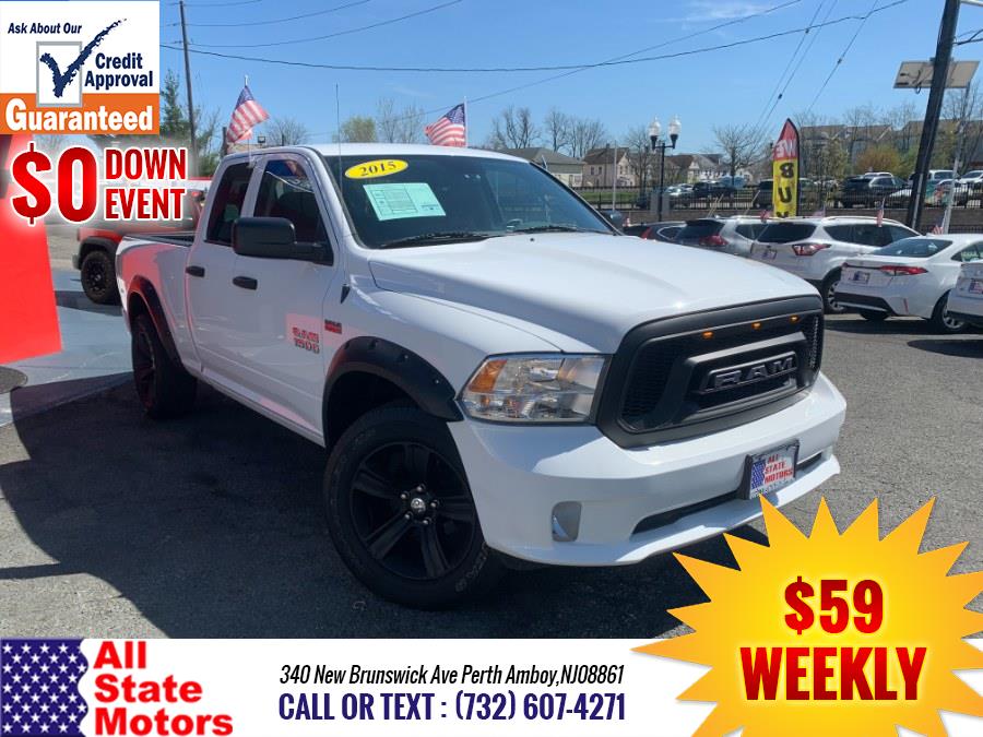 2015 Ram 1500 4WD Quad Cab 140.5" Express, available for sale in Perth Amboy, New Jersey | All State Motor Inc. Perth Amboy, New Jersey 2015 Ram 1500 4WD Quad Cab 140.5" Express, available for sale in Perth Amboy, New Jersey | All State Motor Inc. Perth Amboy, New Jersey