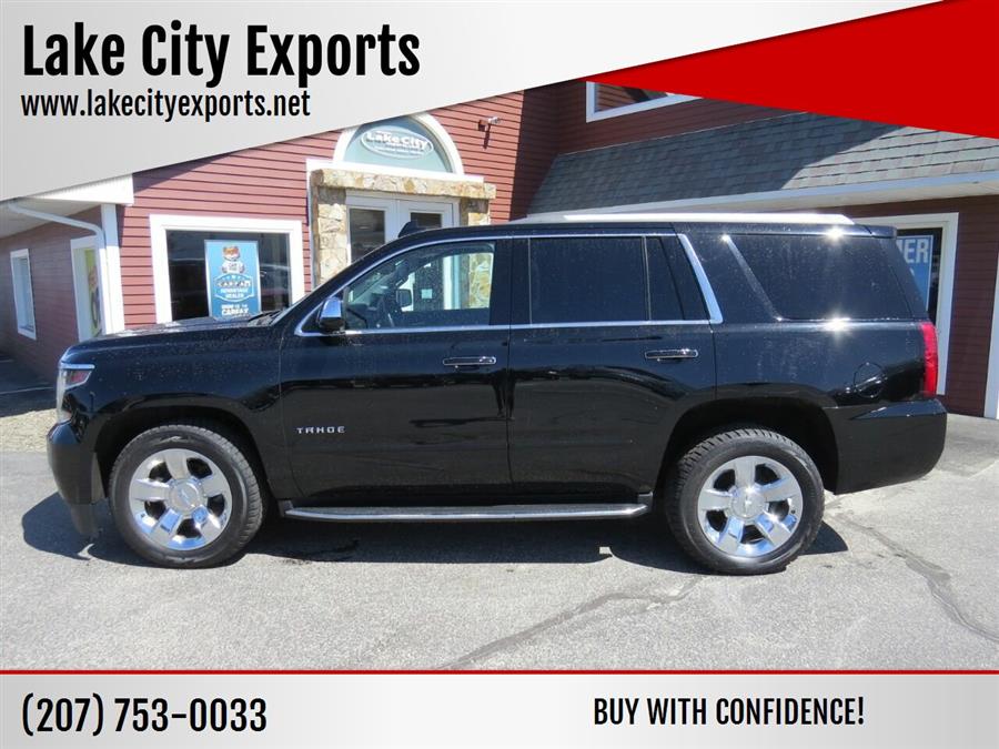 Used Chevrolet Tahoe Premier 4x4 4dr SUV 2017 | Lake City Exports Inc. Auburn, Maine Used Chevrolet Tahoe Premier 4x4 4dr SUV 2017 | Lake City Exports Inc. Auburn, Maine
