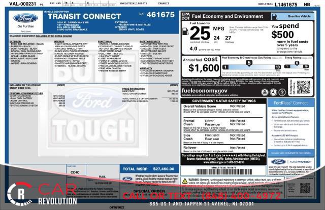 2020 Ford Transit Connect Van XL w/ rearCam, available for sale in Avenel, New Jersey | Car Revolution. Avenel, New Jersey 2020 Ford Transit Connect Van XL w/ rearCam, available for sale in Avenel, New Jersey | Car Revolution. Avenel, New Jersey