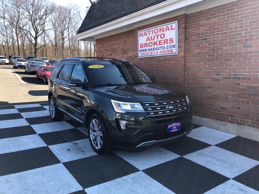 2016 Ford Explorer 4WD 4dr Limited, available for sale in Waterbury, Connecticut | National Auto Brokers, Inc.. Waterbury, Connecticut