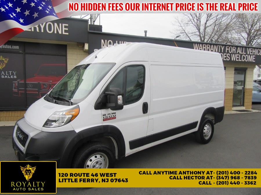 2020 Ram ProMaster Cargo Van 1500 High Roof 136" WB, available for sale in Little Ferry, New Jersey | Royalty Auto Sales. Little Ferry, New Jersey