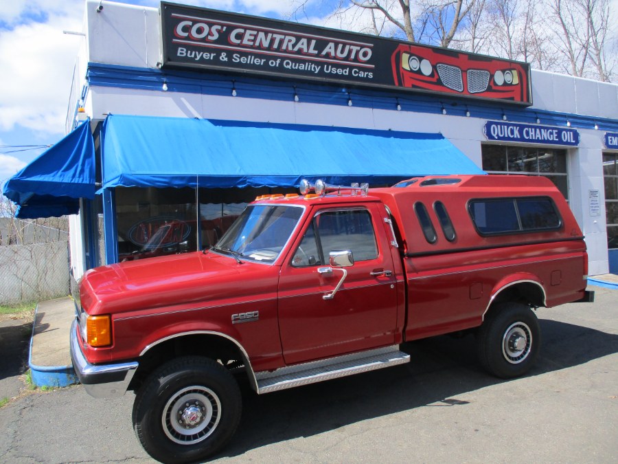 Used Ford F350 Styleside 133" WB 4WD 1988 | Cos Central Auto. Meriden, Connecticut