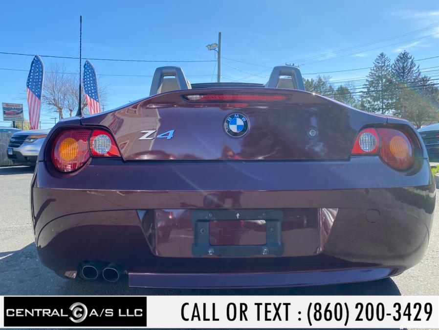2003 BMW Z4 Z4 2dr Roadster 2.5i, available for sale in East Windsor, Connecticut | Central A/S LLC. East Windsor, Connecticut 2003 BMW Z4 Z4 2dr Roadster 2.5i, available for sale in East Windsor, Connecticut | Central A/S LLC. East Windsor, Connecticut