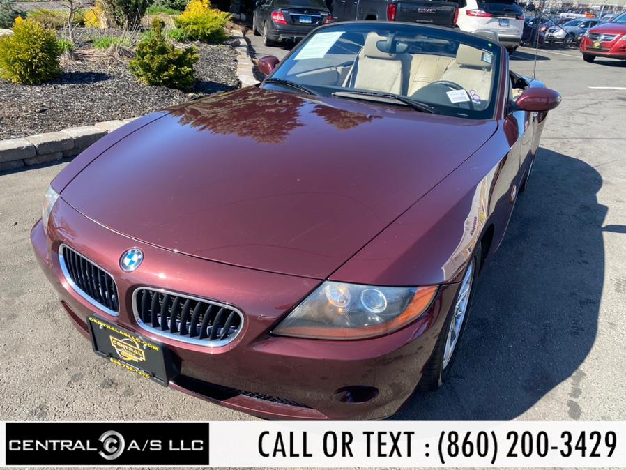 2003 BMW Z4 Z4 2dr Roadster 2.5i, available for sale in East Windsor, Connecticut | Central A/S LLC. East Windsor, Connecticut 2003 BMW Z4 Z4 2dr Roadster 2.5i, available for sale in East Windsor, Connecticut | Central A/S LLC. East Windsor, Connecticut