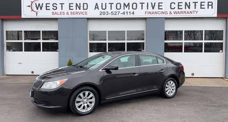 2013 Buick LaCrosse 4dr Sdn Base FWD, available for sale in Waterbury, Connecticut | West End Automotive Center. Waterbury, Connecticut