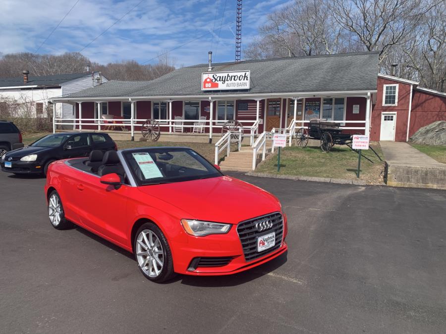 Used Audi A3 2dr Cabriolet quattro 2.0T Premium Plus 2015 | Saybrook Auto Barn. Old Saybrook, Connecticut Used Audi A3 2dr Cabriolet quattro 2.0T Premium Plus 2015 | Saybrook Auto Barn. Old Saybrook, Connecticut