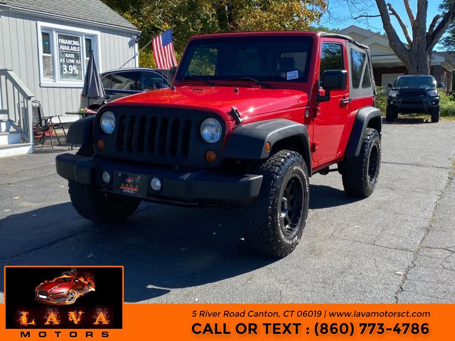 2008 Jeep Wrangler 4WD 2dr X, available for sale in Canton, Connecticut | Lava Motors. Canton, Connecticut