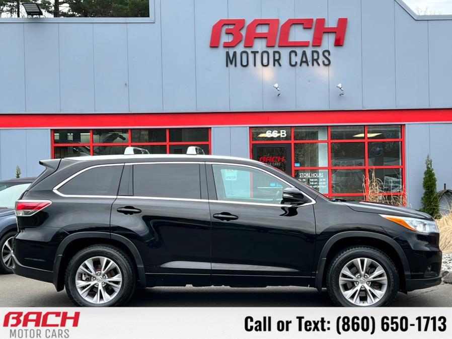 2015 Toyota Highlander AWD 4dr V6 XLE (Natl), available for sale in Canton , Connecticut | Bach Motor Cars. Canton , Connecticut