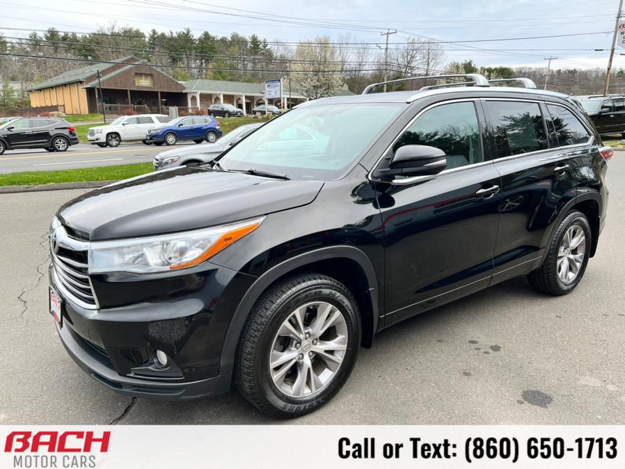 Used Toyota Highlander AWD 4dr V6 XLE (Natl) 2015 | Bach Motor Cars. Canton , Connecticut Used Toyota Highlander AWD 4dr V6 XLE (Natl) 2015 | Bach Motor Cars. Canton , Connecticut