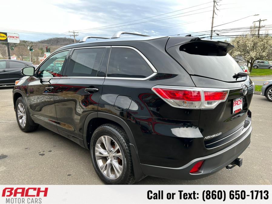 Used Toyota Highlander AWD 4dr V6 XLE (Natl) 2015 | Bach Motor Cars. Canton , Connecticut Used Toyota Highlander AWD 4dr V6 XLE (Natl) 2015 | Bach Motor Cars. Canton , Connecticut
