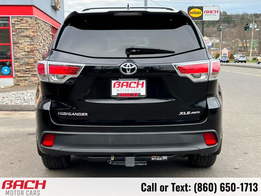 Used Toyota Highlander AWD 4dr V6 XLE (Natl) 2015 | Bach Motor Cars. Canton , Connecticut Used Toyota Highlander AWD 4dr V6 XLE (Natl) 2015 | Bach Motor Cars. Canton , Connecticut