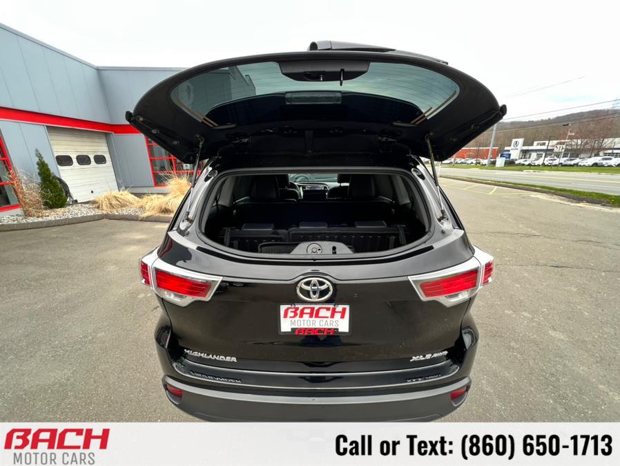 Used Toyota Highlander AWD 4dr V6 XLE (Natl) 2015 | Bach Motor Cars. Canton , Connecticut Used Toyota Highlander AWD 4dr V6 XLE (Natl) 2015 | Bach Motor Cars. Canton , Connecticut